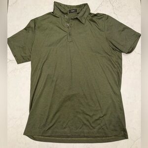 Theory Polo Shirt - Green - Men’s Size L